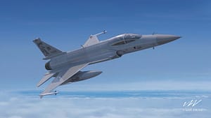 JF-17 Thunder 3D Model 5