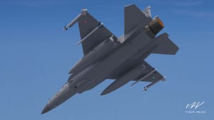 JF-17 Thunder 3D Model 3