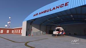 Air Ambulance 3D Model 2