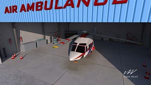 Air Ambulance 3D Model 1