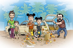 Illustration & Coloring for cartoonbob.com