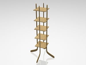 3D Rack Model 1