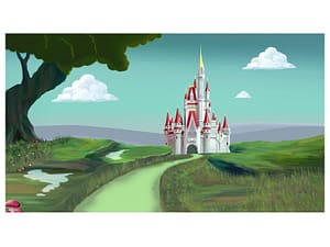 Digital Background Painting for an Animation 15