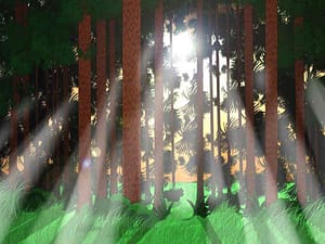 Digital Background Painting for an Animation 2