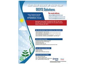 Marketing Flyer Design for DISYS 8