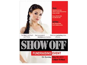 Event Flyer Design for Show-Off